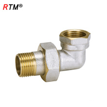 B17 4 14 tube connector elbow brass compression elbow male female elbow